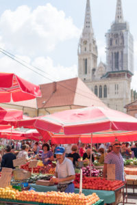 Bauernmarkt in Zagreb