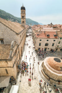 Straßen in Dubrovnik