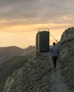 Toilette mit bester Lage :)