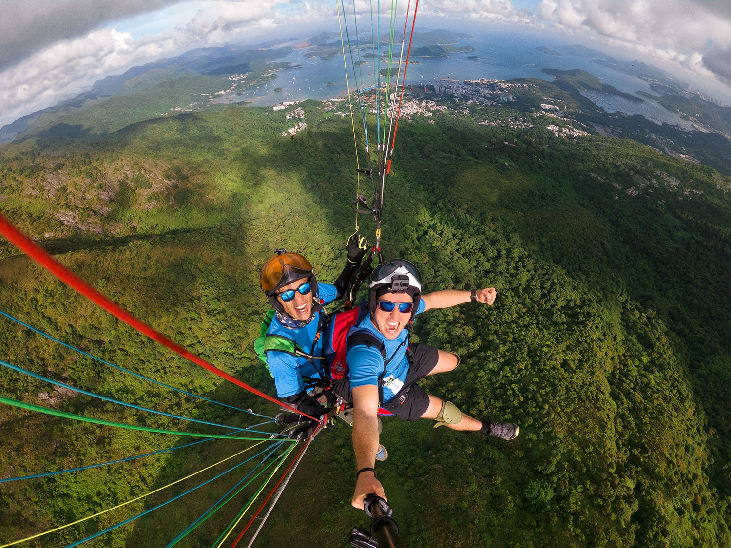 Paragliding Ma On Shan, Sai Kung