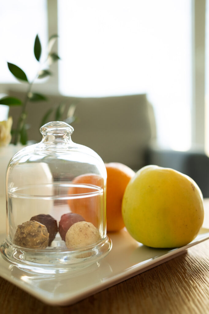 Pralinen aus der hauseigenen Pâtisserie