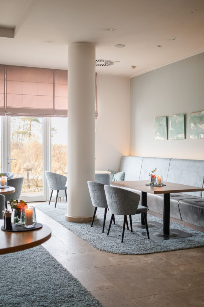 Strandhotel Dünenmeer Kaminlounge